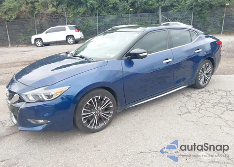 2017 Nissan Maxima 3.5 Platinum z USA, uszkodzony, nr VIN 1N4AA6AP2HC413974